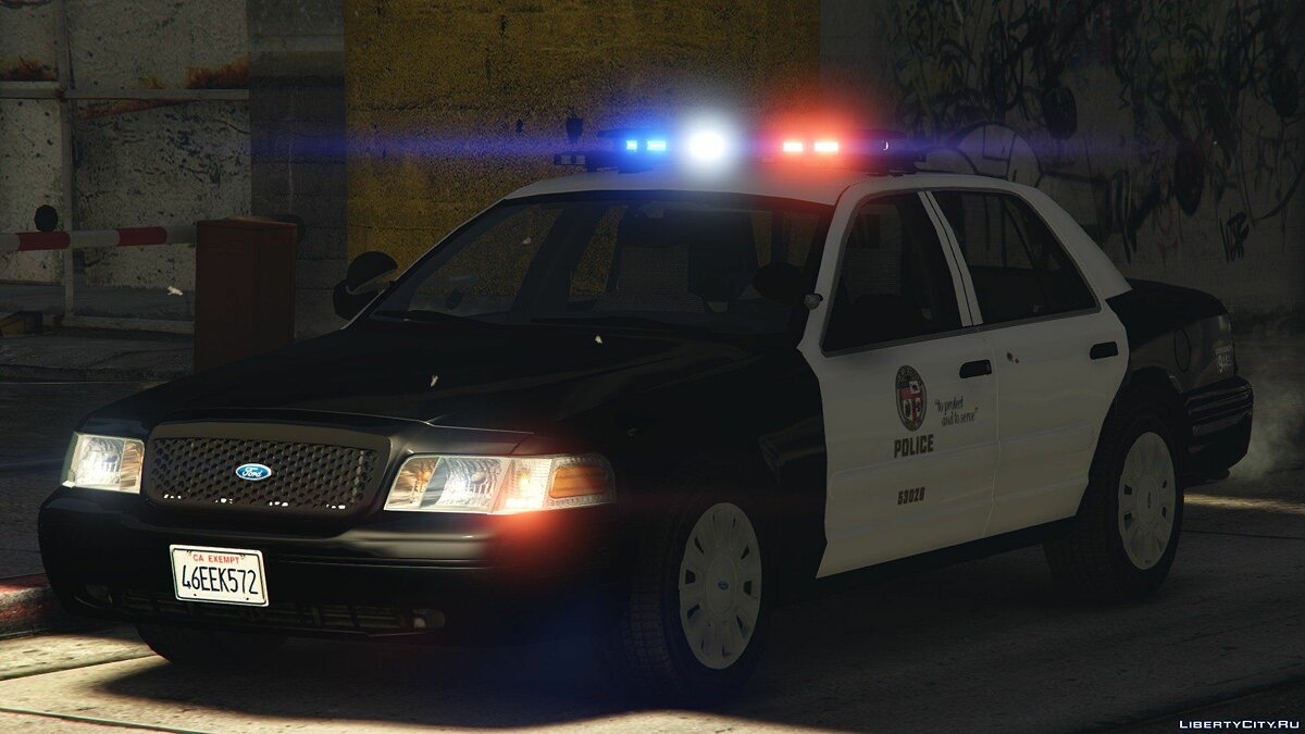 Скачать 2006 Ford Crown Victoria Los Angeles Police 3 0 для GTA 5