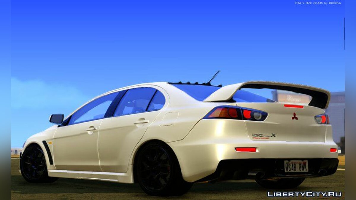 Mitsubishi Lancer Evolution X Final Edition Gta San