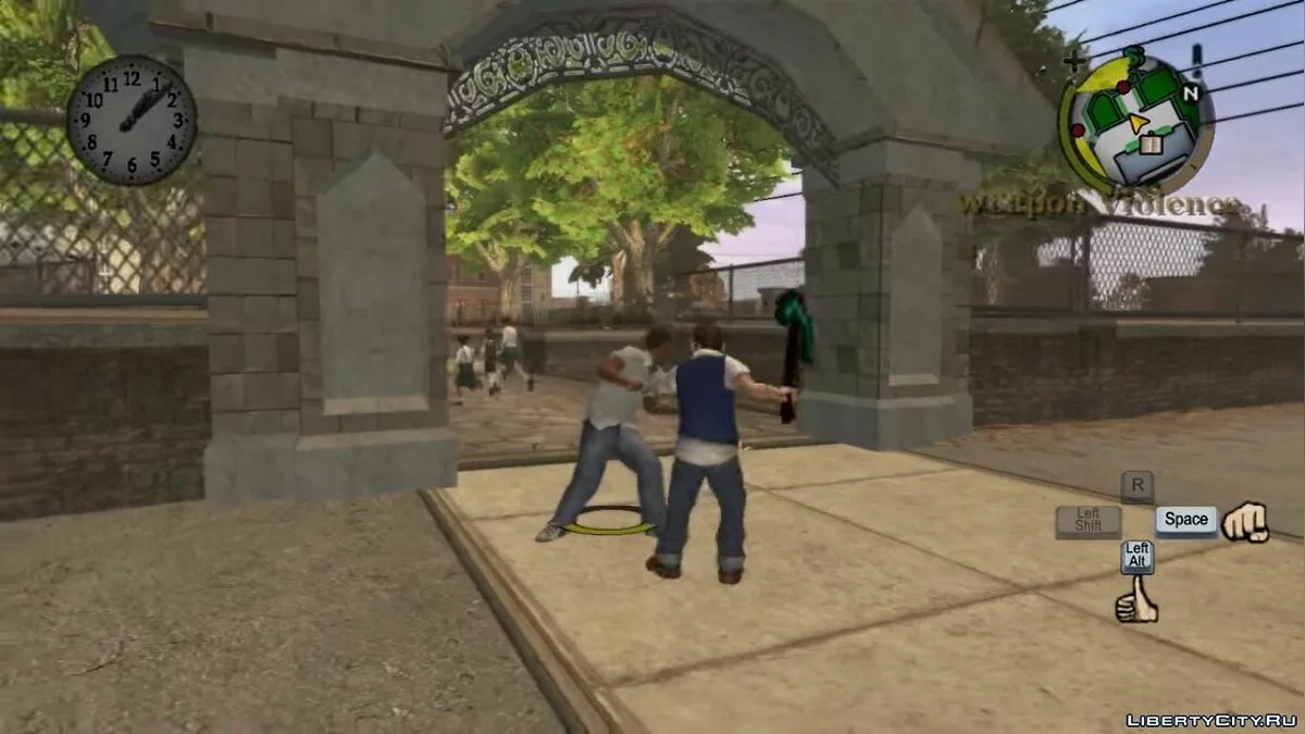 Minecraft Diamond Pickaxe / Bully: Scholarship Edition