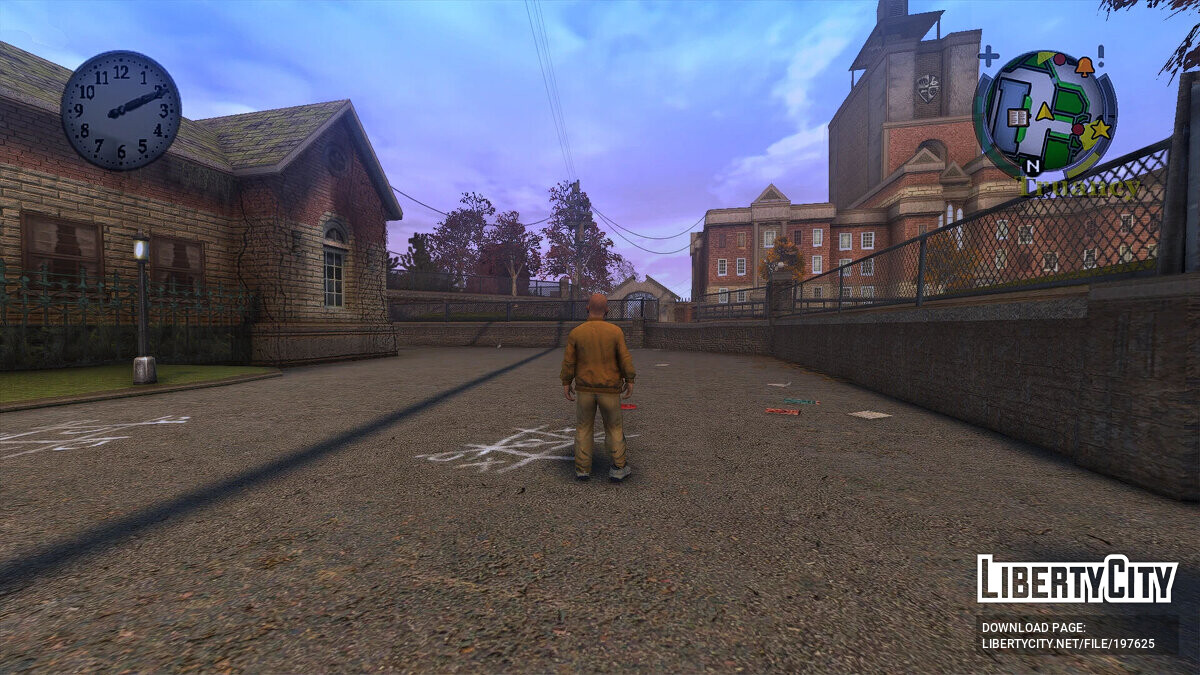 Bully SE Mod - PS2 World Textures for PC (Comparison) 