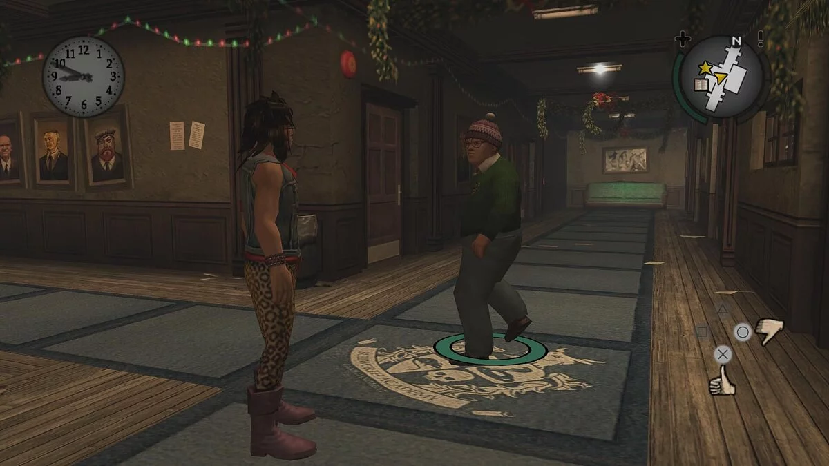 PS4 buttons hud MOD / Bully: Scholarship Edition