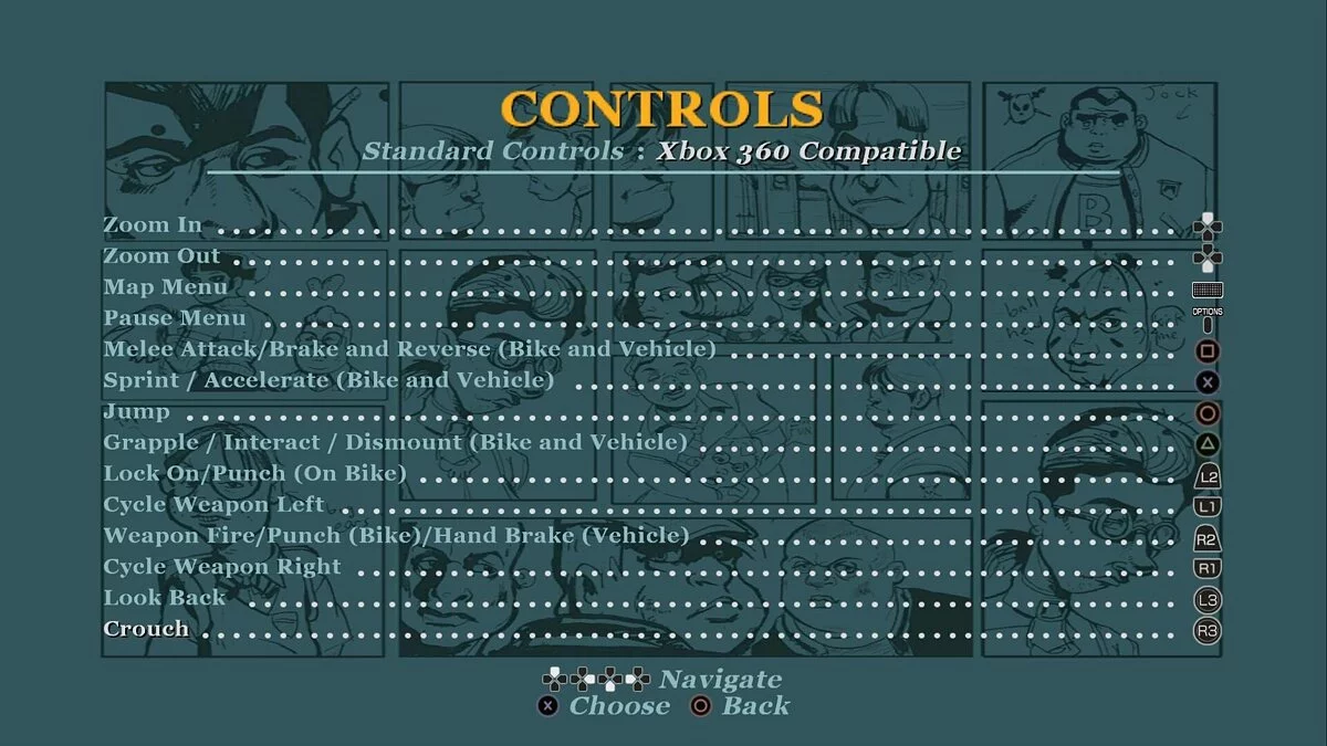 PS4 buttons hud MOD / Bully: Scholarship Edition