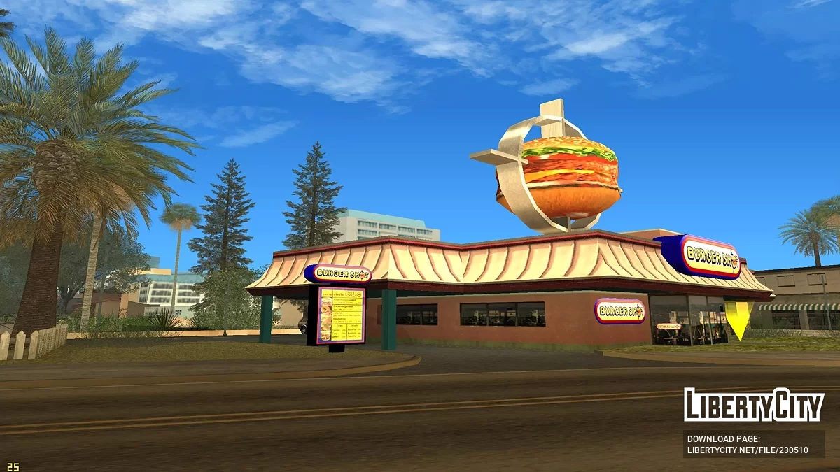 АЗС та бургерні в HD / Bully: Scholarship Edition