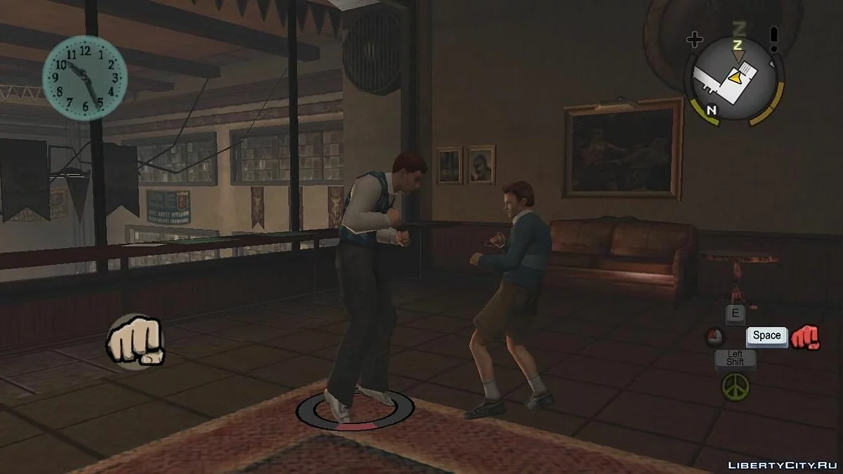 Character Selection/All Fighting Styles - Not Another Selector v3 / Bully: Scholarship Edition