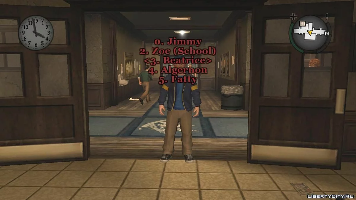Character Selection/All Fighting Styles - Not Another Selector v3 / Bully: Scholarship Edition