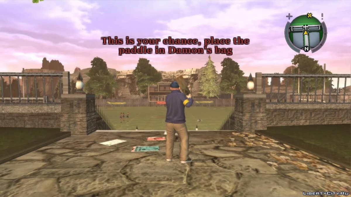 Mission supprimée - Damon in trouble (The paddle) recreation de mission / Bully : Édition Bourse