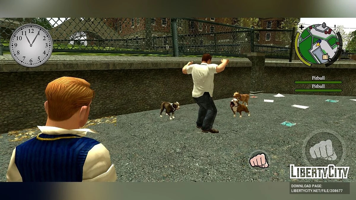 Bodyguard Pitbull Mod (Anniversary Edition) / Bully: Scholarship Edition