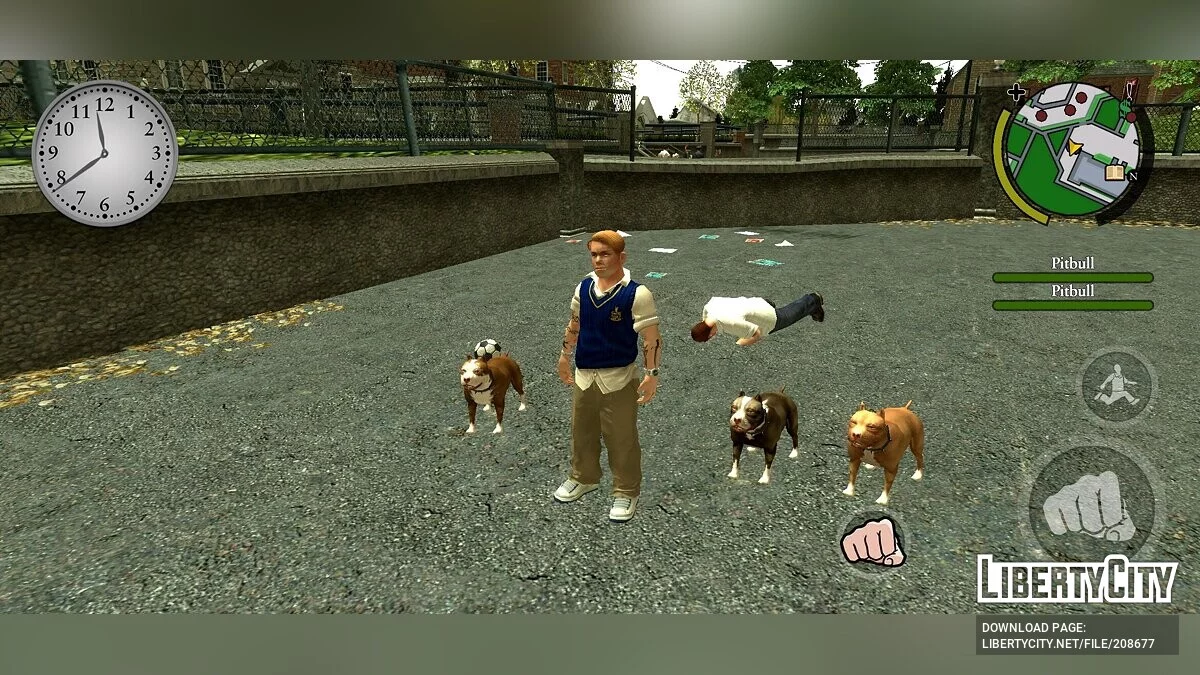 Bodyguard Pitbull Mod (Anniversary Edition) / Bully: Scholarship Edition