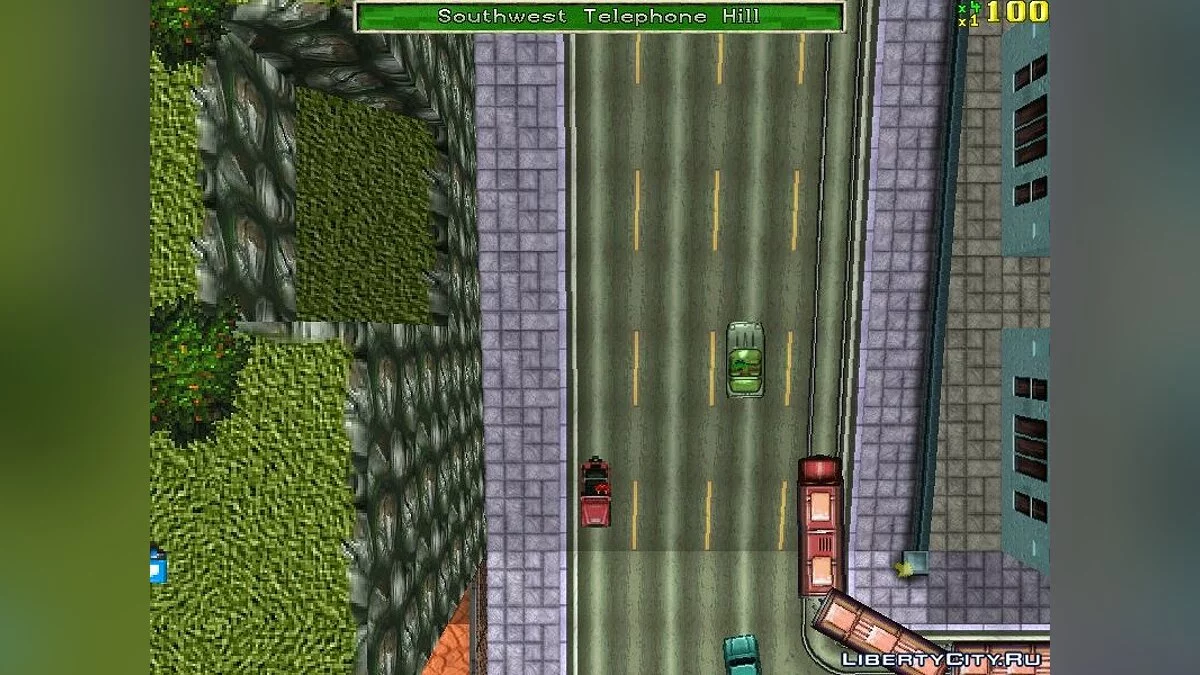 Grand Theft Auto "Trams de San Andreas dans GTA 1" / GTA 1