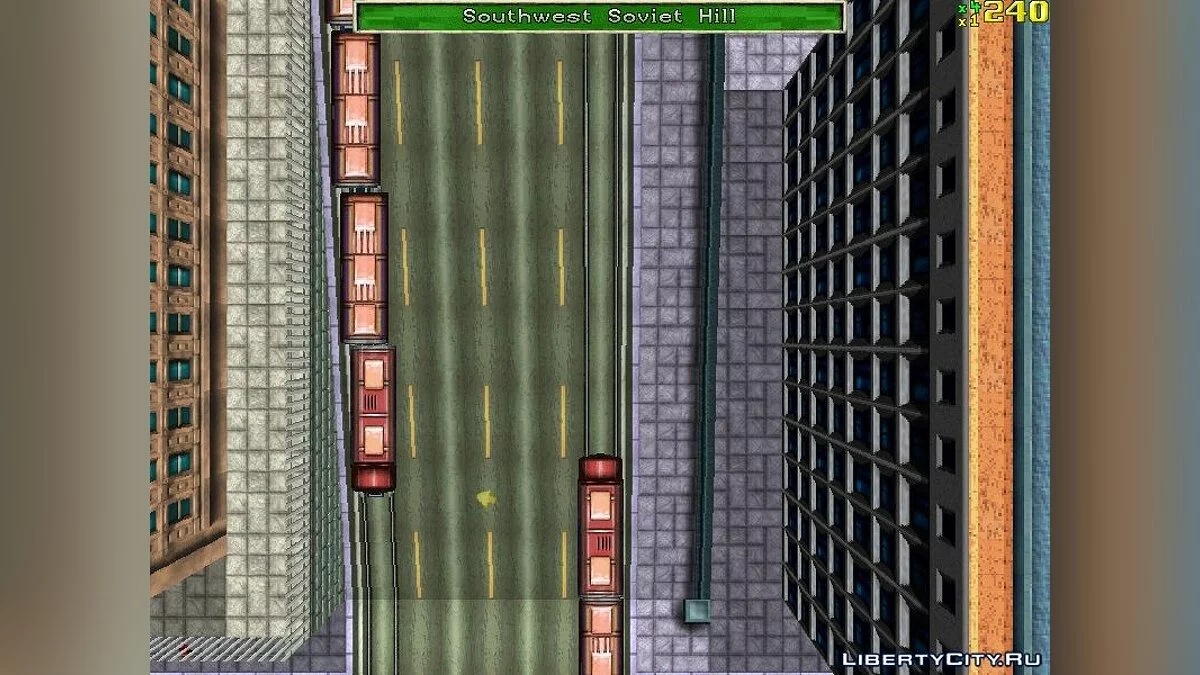 Grand Theft Auto "Trams de San Andreas dans GTA 1" / GTA 1