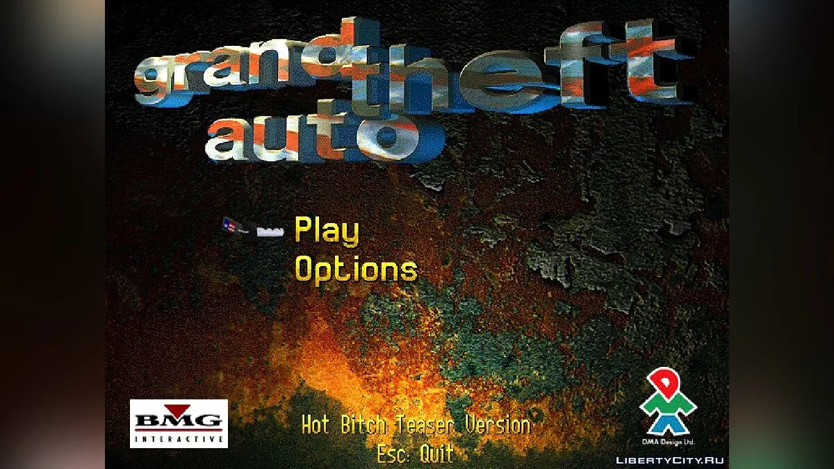 GTA1 演示版 (8位, MS-DOS) / GTA 1