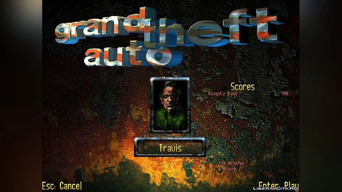 GTA1 演示版 (8位, MS-DOS) / GTA 1