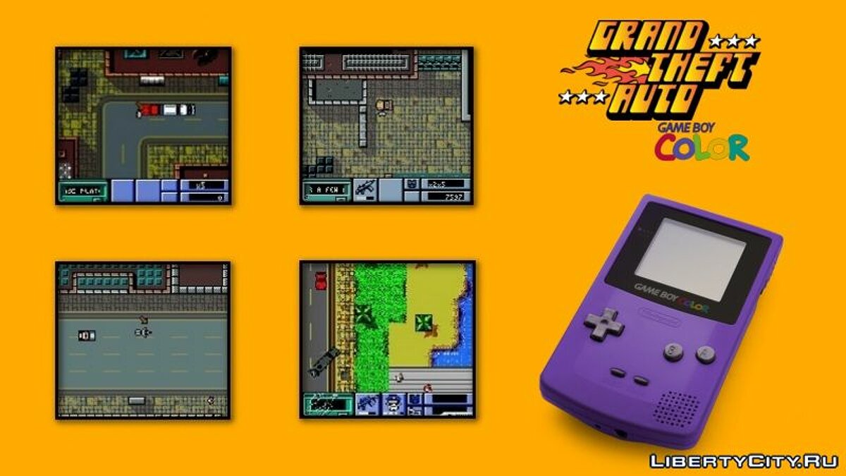 Grand Theft Auto - Game Boy Color, Game Boy Color