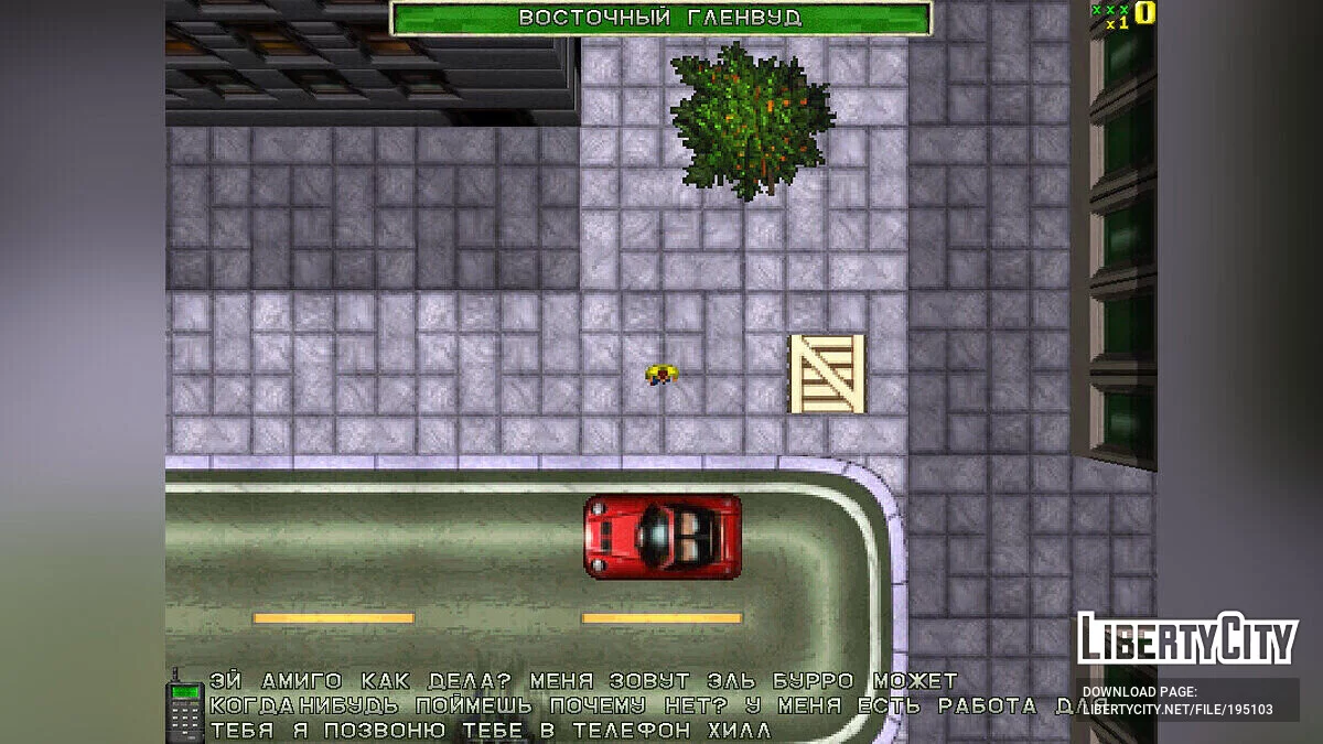 Pacote de idioma + dublagem russa completa para GTA 1 / GTA 1