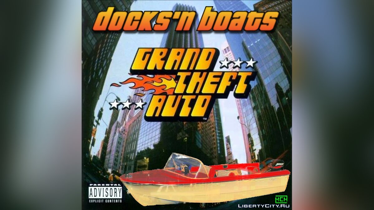 Docks'n Boats v.2.01 - Mod for boats for GTA 1 - Картинка #1