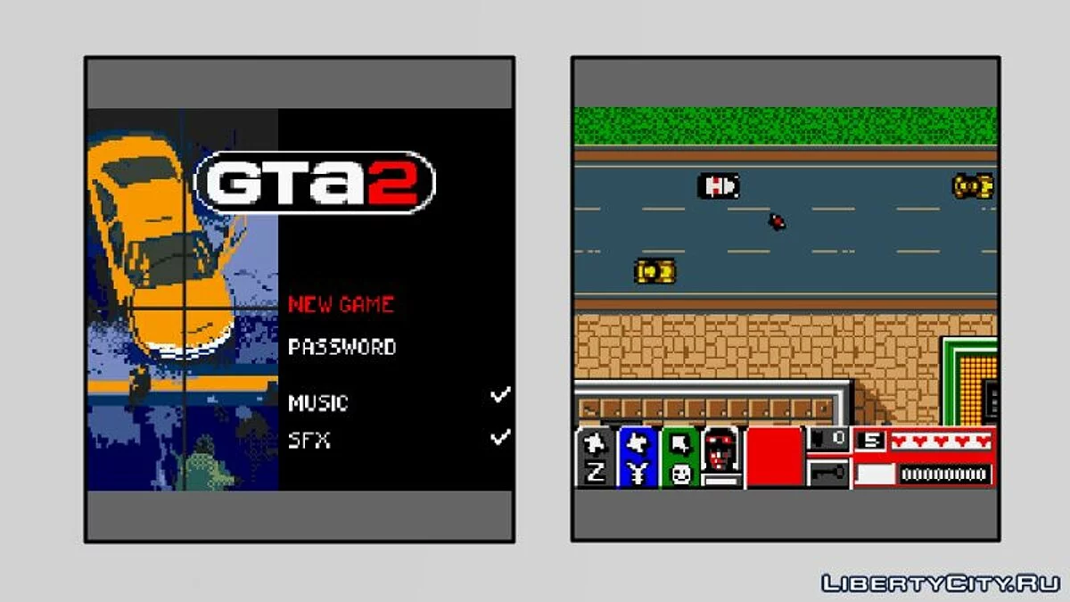 Port GTA2(gbc) ke Java / GTA 2