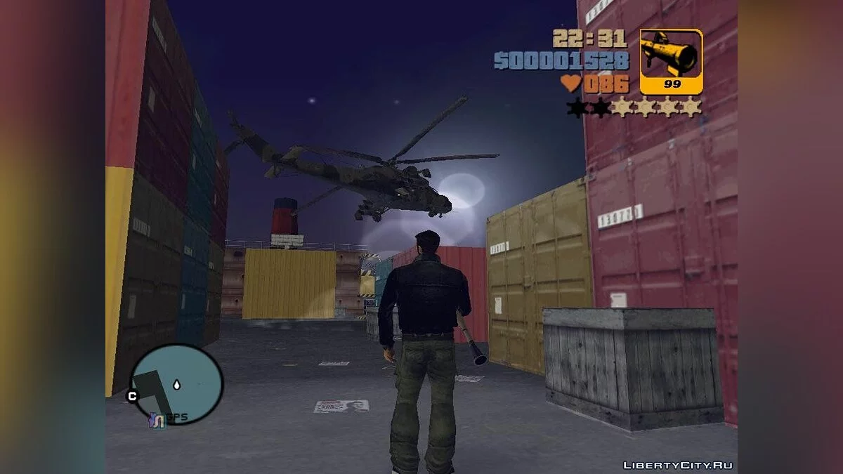 Mi-35M from Stalker: Call of Pripyat / GTA 3