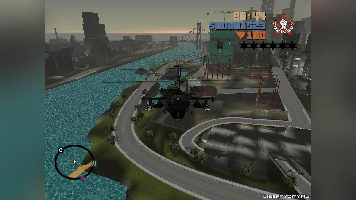 Ka-50 for the Aircrafts Mod / GTA 3