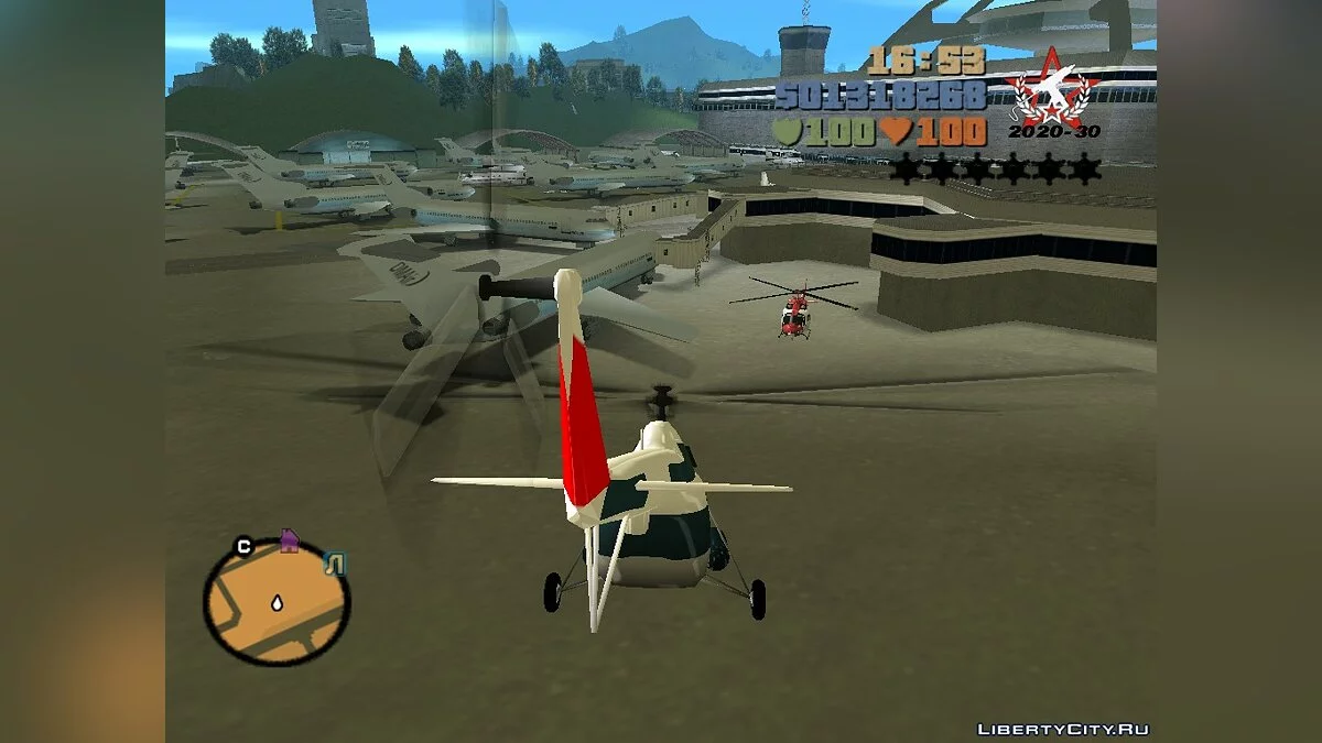 Mi-17 for the Aircrafts Mod / GTA 3