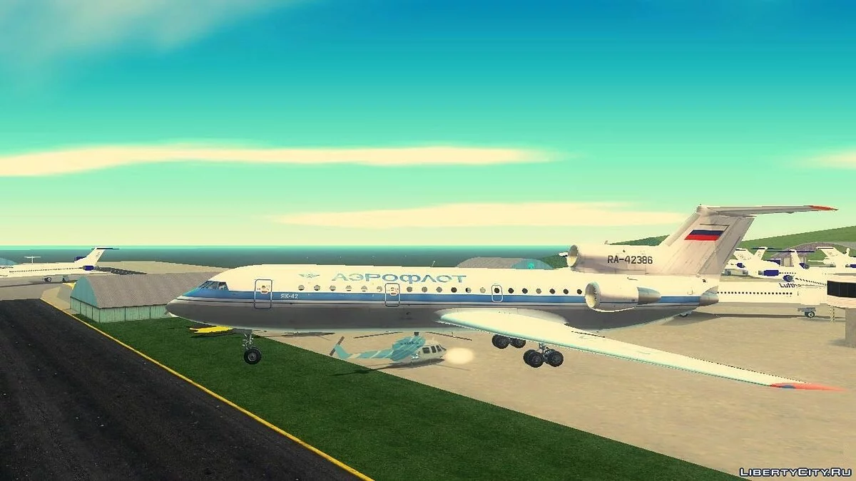 Jak-42 Aeroflot / GTA 3