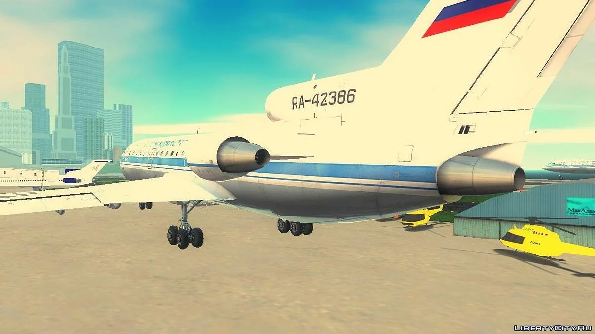 Jak-42 Aeroflot / GTA 3