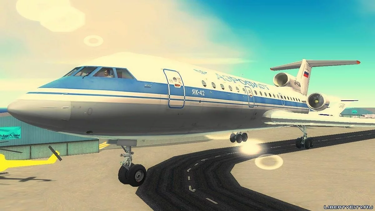 Jak-42 Aeroflot / GTA 3
