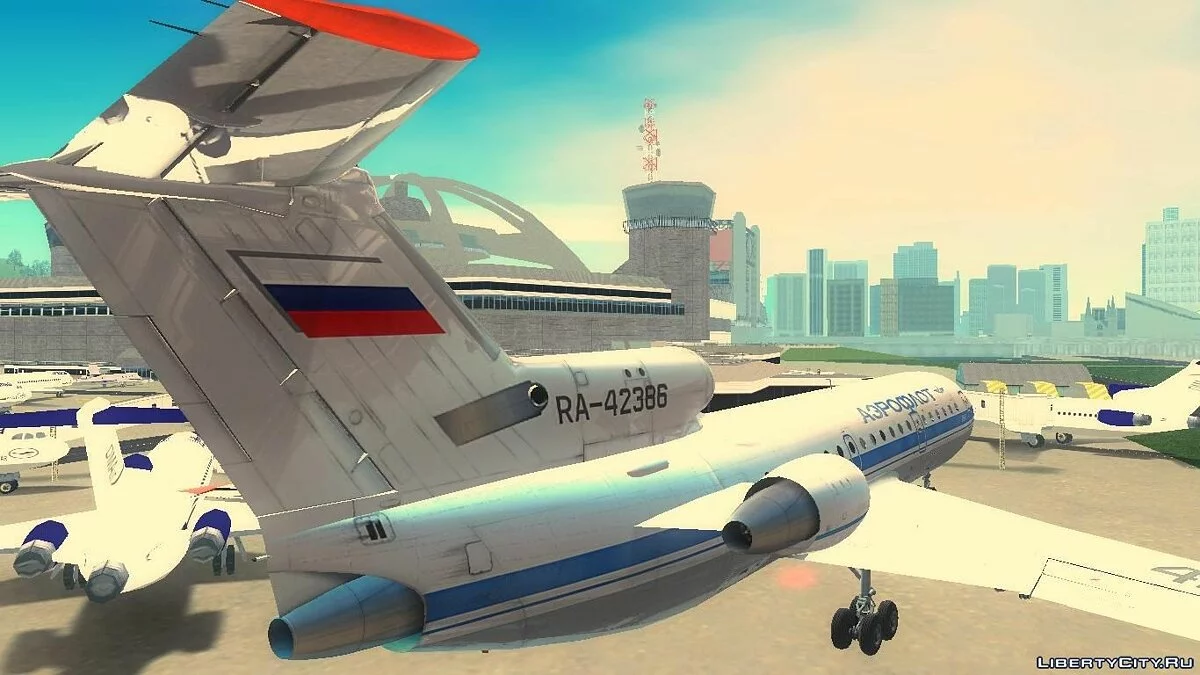 Jak-42 Aeroflot / GTA 3