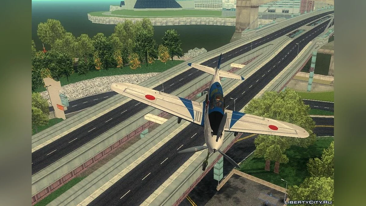 P-39N Airacobra JASDF Blue Impulse / GTA 3