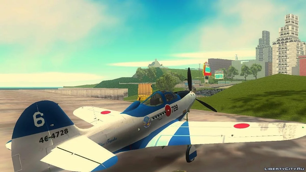 P-39N Airacobra JASDF Blue Impulse / GTA 3