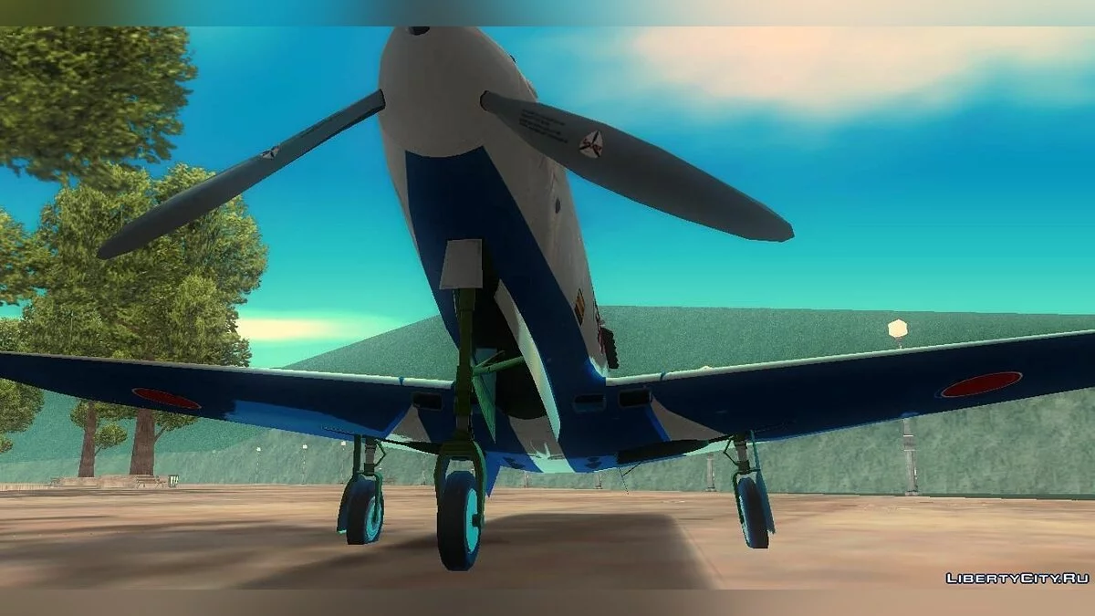 P-39N Airacobra JASDF Blue Impulse / GTA 3