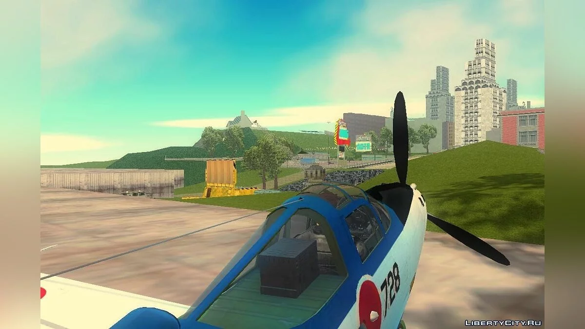 P-39N Airacobra JASDF Blue Impulse / GTA 3