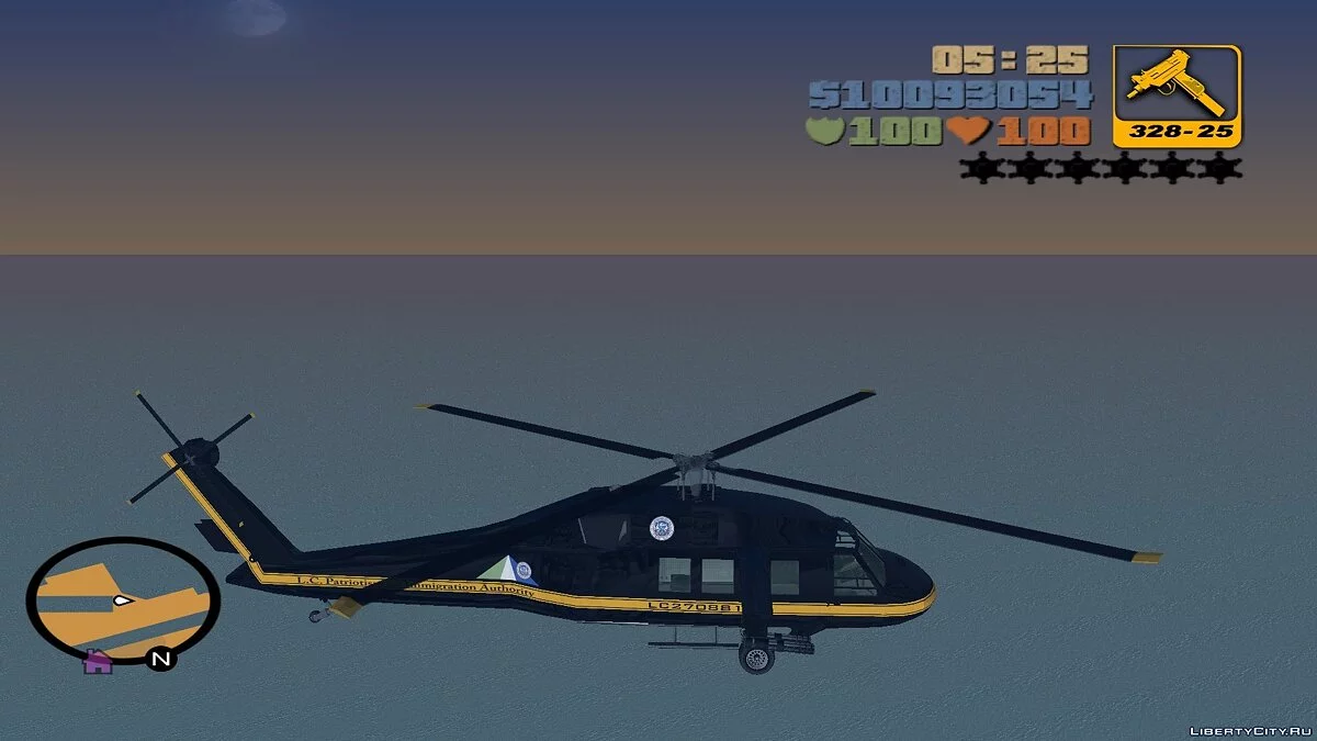 Annihilator from GTA IV for the Aircrafts Mod / GTA 3