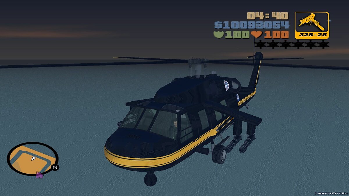 GTA IV Police Helicopter para GTA San Andreas