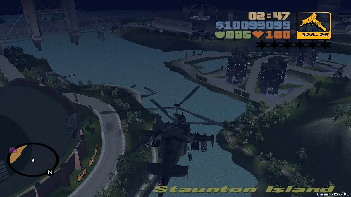 Ka-50 para el mod Aircrafts (fix) / GTA 3