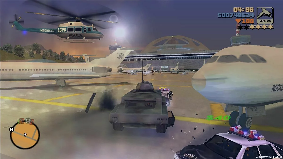 Виправлення вертольотів / GTA 3