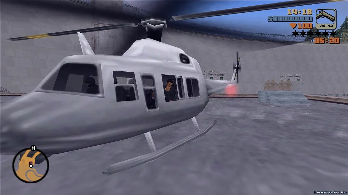 Стандартні вертольоти з інтер'єром / GTA 3
