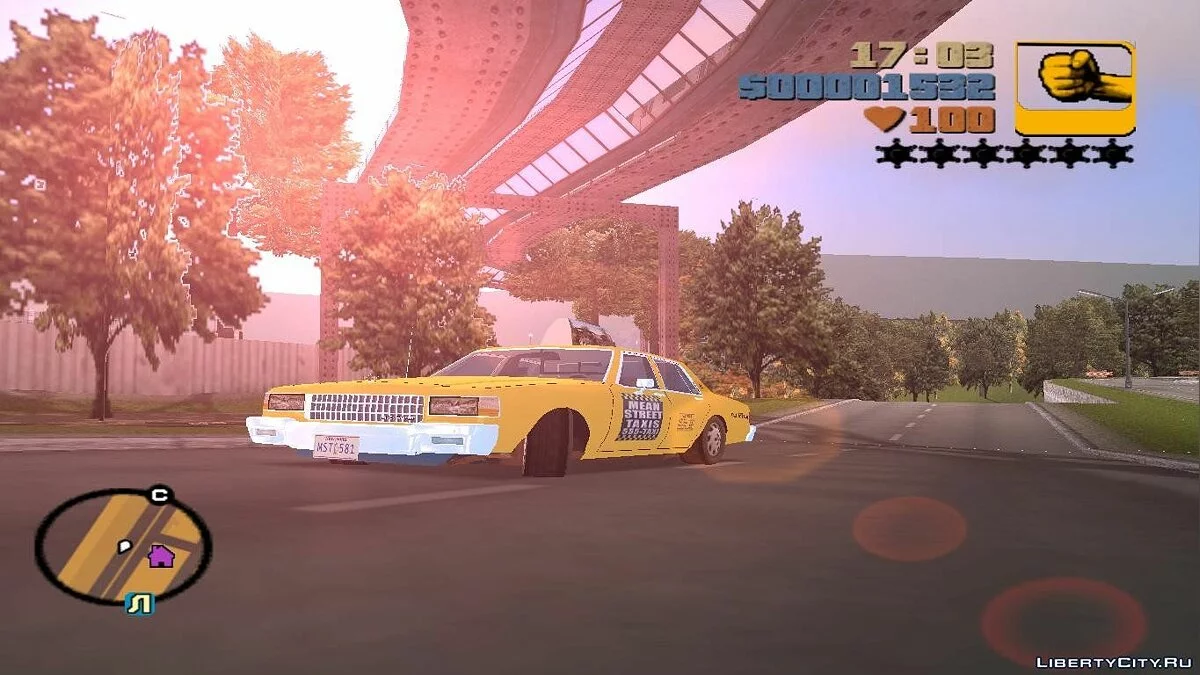 Chevrolet caprice 1986 mst cab / GTA 3