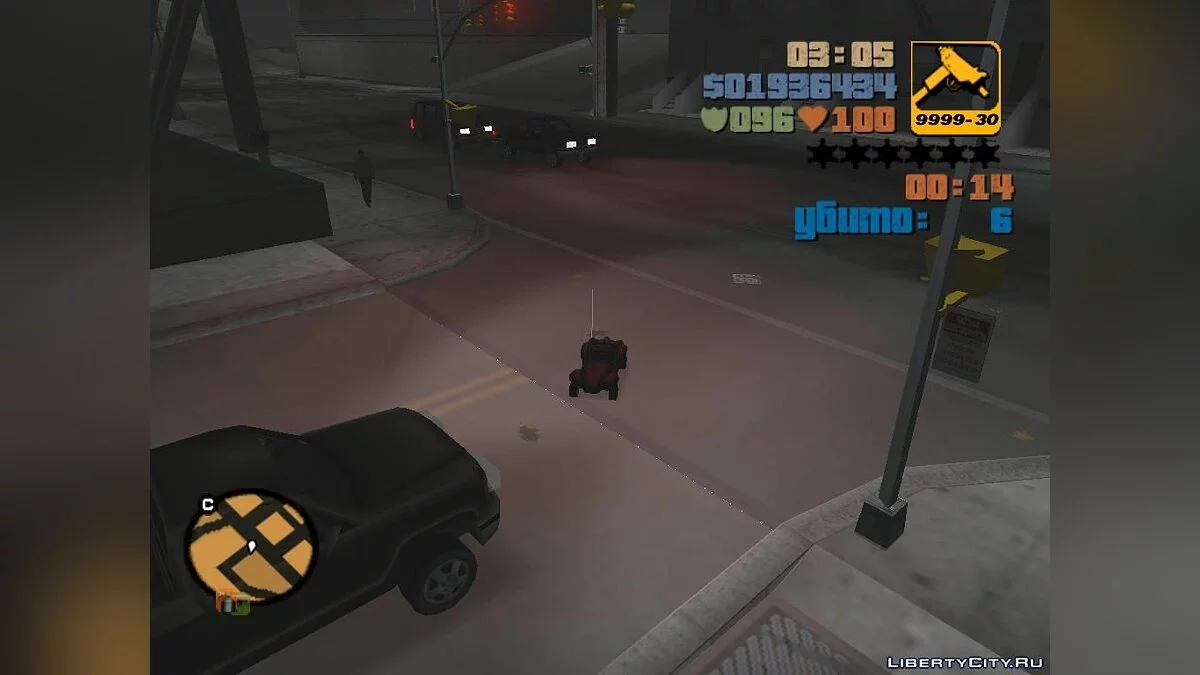 Радиоуправляемый внедорожник / GTA 3