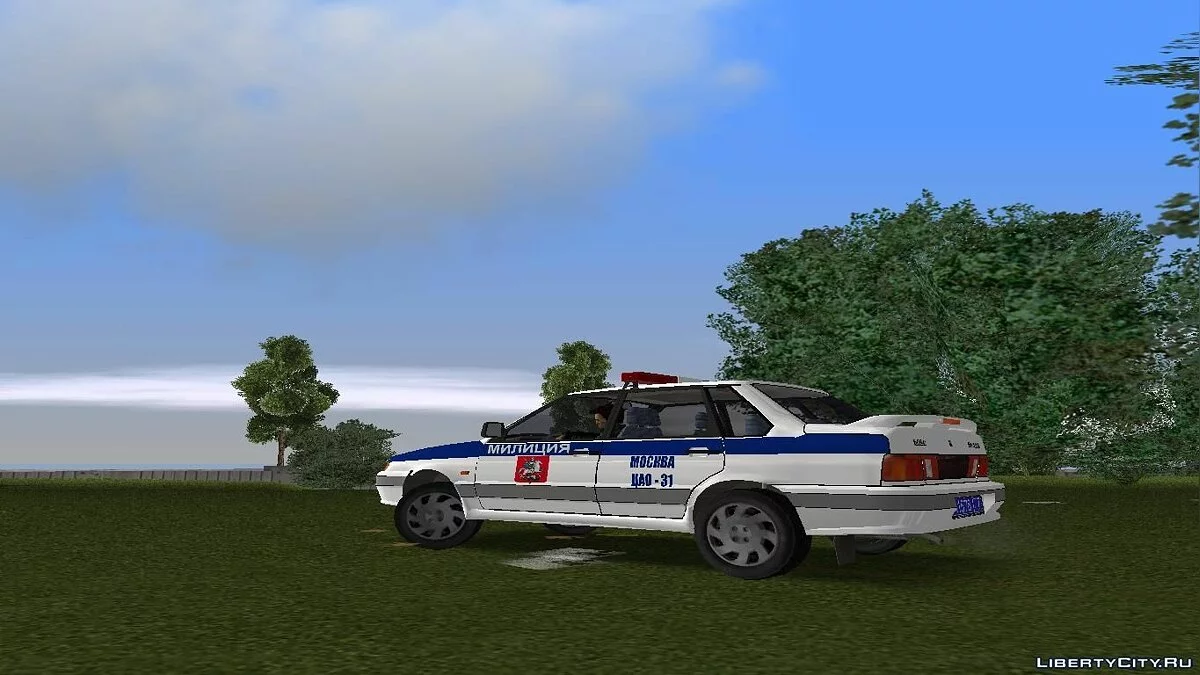 Voiture de police Vaz 2115 / GTA 3