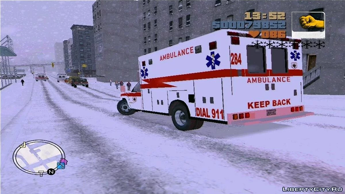 Chevrolet Silverado 2500 Ambulance / GTA 3