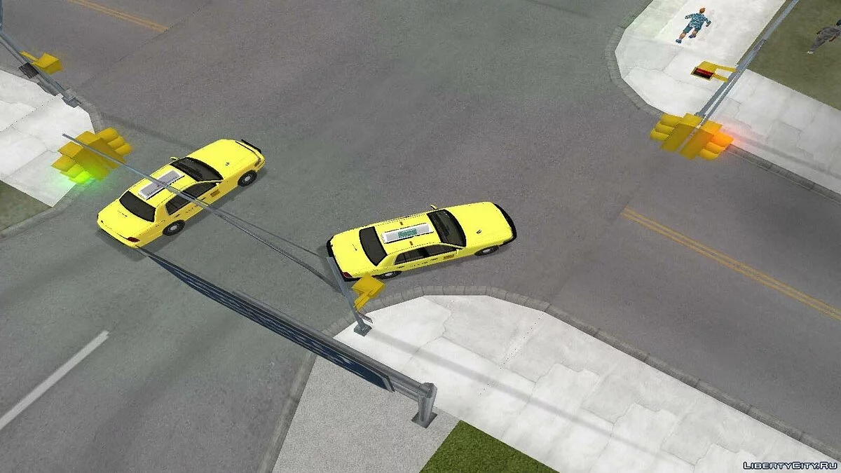 Crown Victoria Taxi Pack / GTA 3