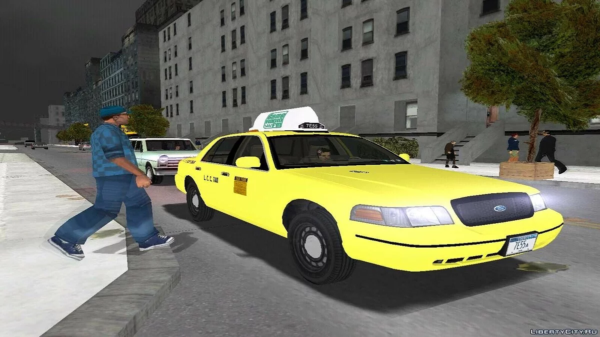 Crown Victoria Taxi Pack / GTA 3