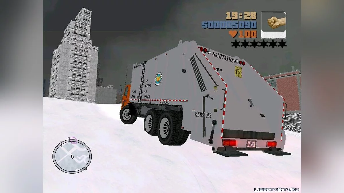 Peterbilt 320 Rolloff / GTA 3