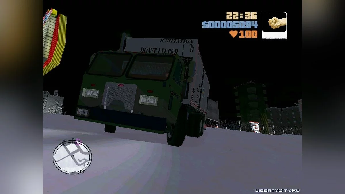 Peterbilt 320 Rolloff / GTA 3