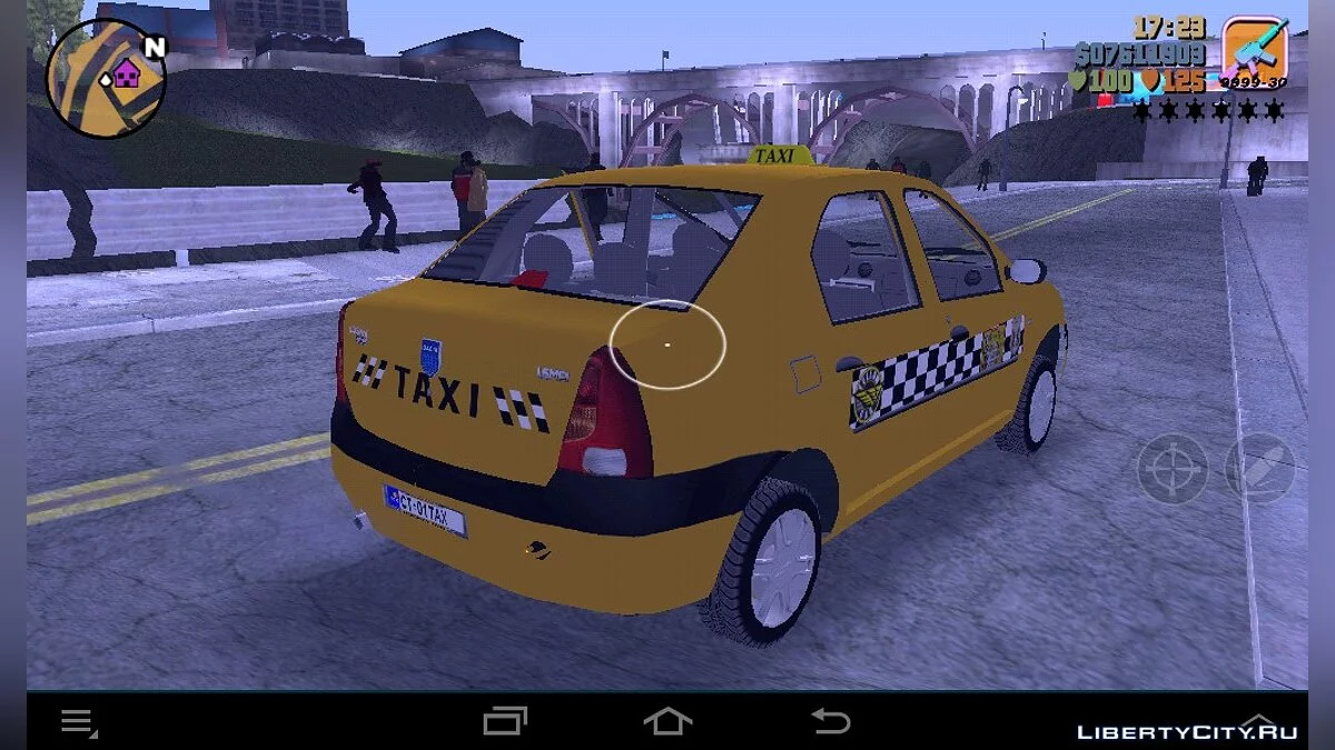 Renault (Dacia) Logan Таксі / GTA 3