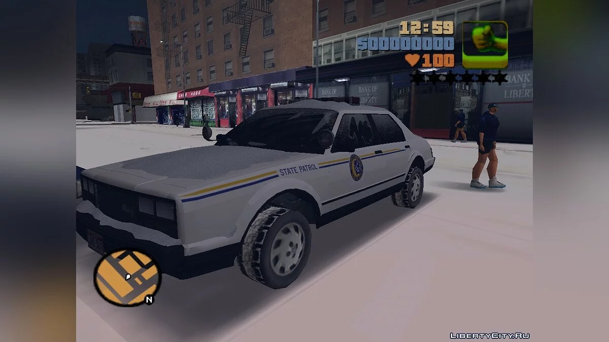 GTA 5 Esperanto Police (For Winter Mod) / GTA 3