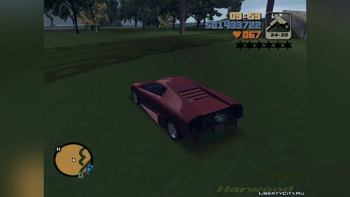 Infernus de GTA 5 / GTA 3