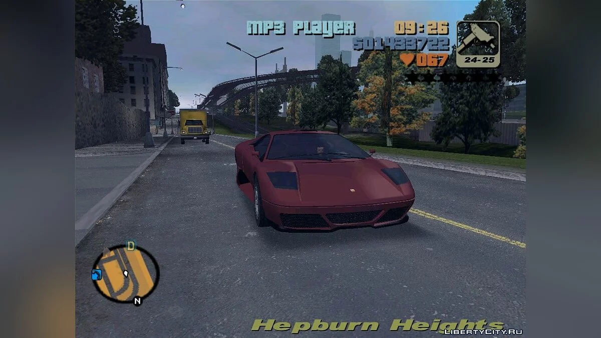 Infernus de GTA 5 / GTA 3