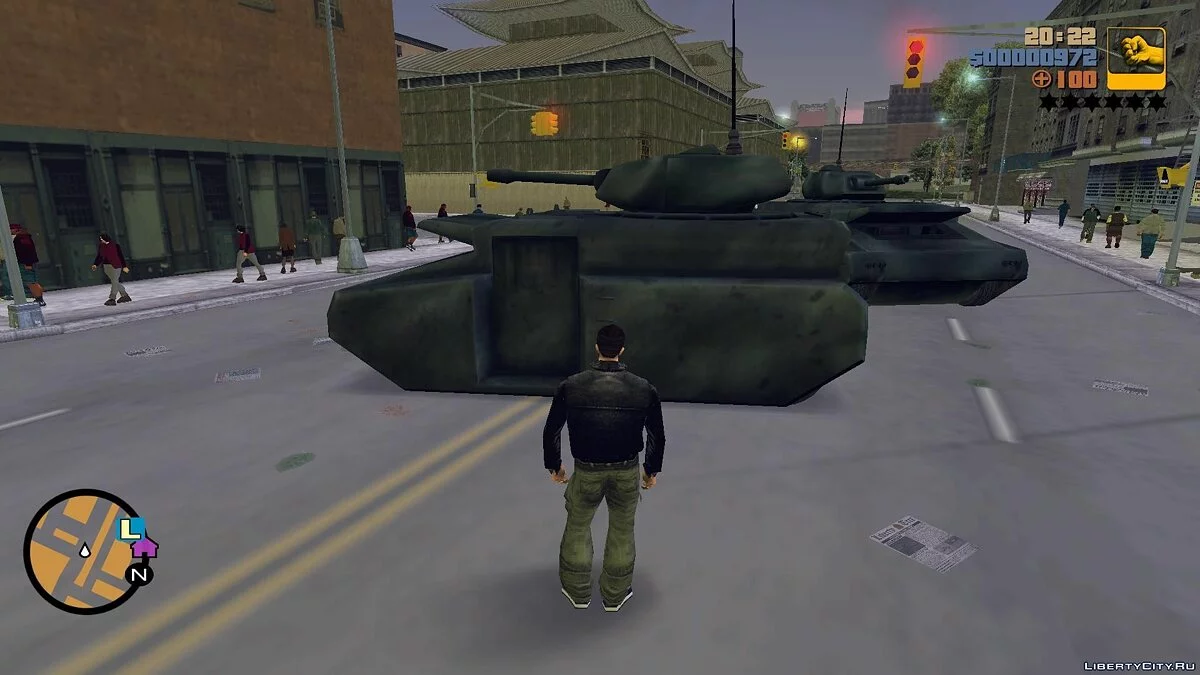 Покращений Танк / GTA 3