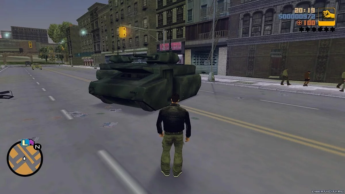 Покращений Танк / GTA 3